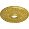 Ekena Millwork Apollo Ceiling Medallion (Fits Canopies up to 5 5/8"), 16 1/2"OD x 3 5/8"ID x 1 1/8"P, Rich Gold CM16APRGS - alternate 2